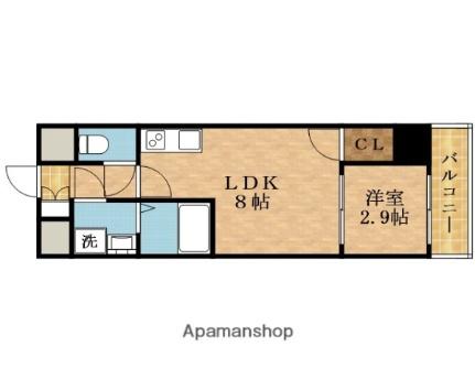 ＧＡＲＤＥＮＩＡ城北公園 601｜大阪府大阪市旭区中宮３丁目(賃貸マンション1LDK・6階・28.83㎡)の写真 その2