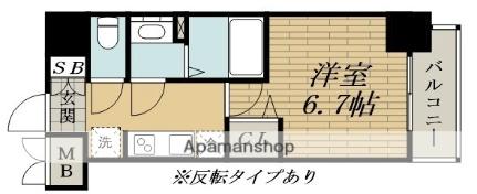 ＡｒｔｉｚＡ淡路 1101.｜大阪府大阪市東淀川区淡路４丁目(賃貸マンション1K・11階・23.25㎡)の写真 その2