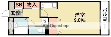 大阪府箕面市粟生間谷東５丁目(賃貸マンション1K・3階・30.00㎡)の写真 その2