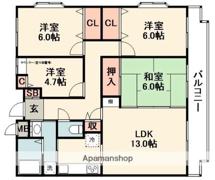 T.ファミール箕面_間取り_0