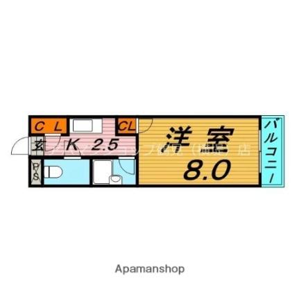 大阪府東大阪市稲田本町３丁目(賃貸マンション1K・2階・23.00㎡)の写真 その2