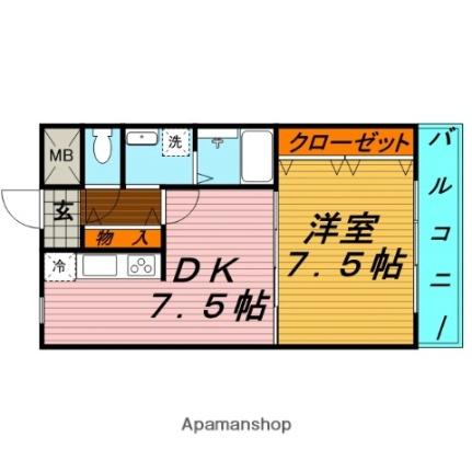 大阪府大阪市鶴見区横堤４丁目（賃貸マンション1DK・1階・38.40㎡） その2