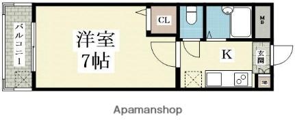 西淡路第11土井マンション_間取り_0