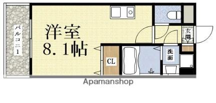 リセスコートII 320｜大阪府大阪市東淀川区東淡路３丁目(賃貸マンション1R・3階・25.20㎡)の写真 その2