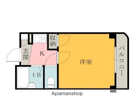 ドミール橘土生I ｜大阪府岸和田市土生町２丁目(賃貸マンション1K・4階・21.02㎡)の写真 その2