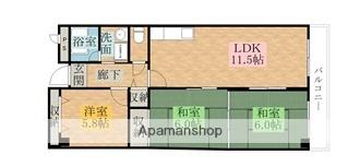 クロスロウズ荒木街 ｜大阪府岸和田市荒木町１丁目(賃貸マンション3LDK・1階・68.02㎡)の写真 その2