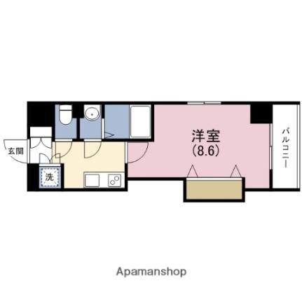 大阪府大阪市東成区中本４丁目(賃貸マンション1K・4階・24.75㎡)の写真 その2