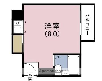 ユーロハイツ高津 ｜大阪府大阪市中央区高津１丁目(賃貸マンション1R・7階・20.00㎡)の写真 その2