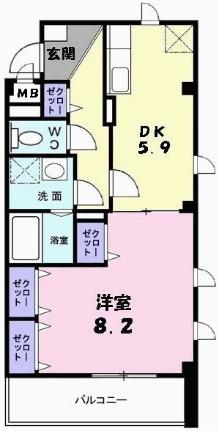 メゾン　アウローラ 201｜大阪府泉大津市春日町(賃貸マンション1DK・2階・38.98㎡)の写真 その2