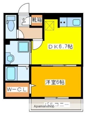 Ｓｈｉｎｅｓｏｌｅｉｌ 302｜大阪府泉大津市助松町２丁目(賃貸マンション1DK・3階・35.16㎡)の写真 その2