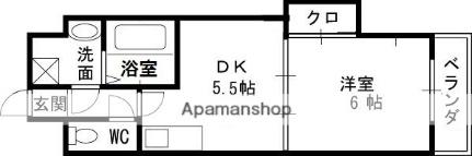 プリマベーラ 301｜兵庫県尼崎市東園田町９丁目(賃貸マンション1DK・3階・30.24㎡)の写真 その2