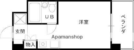 キューブ塚口 ｜兵庫県尼崎市東塚口町１丁目(賃貸マンション1R・4階・19.80㎡)の写真 その2