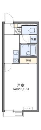 レオネクスト金楽寺 204｜兵庫県尼崎市金楽寺町２丁目(賃貸アパート1K・2階・26.08㎡)の写真 その2