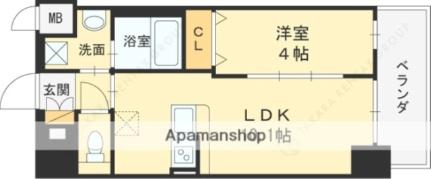 リエール武庫之荘 ｜兵庫県尼崎市武庫之荘１丁目(賃貸マンション1LDK・5階・34.44㎡)の写真 その2