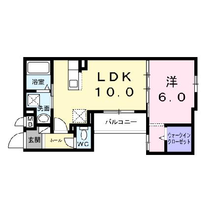 フォーチュンパークIV 302｜兵庫県尼崎市今福２丁目(賃貸アパート1LDK・3階・40.01㎡)の写真 その2