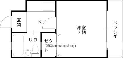 アメニティハイツオカモト 305｜兵庫県尼崎市塚口本町２丁目(賃貸マンション1K・3階・20.28㎡)の写真 その2