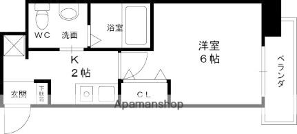 ＳＷＩＳＳ立花 503｜兵庫県尼崎市立花町１丁目(賃貸マンション1K・5階・21.95㎡)の写真 その2