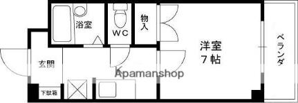 夙川ル・カンフリエ  ｜ 兵庫県西宮市南越木岩町（賃貸マンション1K・2階・24.94㎡） その2