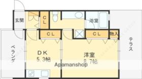 ノースコート北口 103 ｜ 兵庫県西宮市高木東町（賃貸マンション1DK・1階・40.00㎡） その2