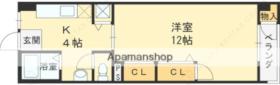 エスペランスモンドII 406 ｜ 兵庫県西宮市下大市西町（賃貸マンション1K・4階・39.70㎡） その2