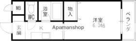 ハイツ北口  ｜ 兵庫県西宮市深津町（賃貸マンション1K・2階・21.00㎡） その2