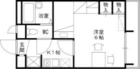 レオパレス北夙川フラット 202 ｜ 兵庫県西宮市神園町（賃貸アパート1K・2階・19.87㎡） その2