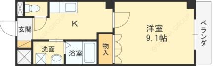 フル・ハウス 101｜兵庫県西宮市中前田町(賃貸マンション1K・1階・31.02㎡)の写真 その2