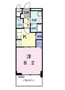 セイバリー道意 307｜兵庫県尼崎市道意町４丁目(賃貸マンション1K・3階・32.04㎡)の写真 その2