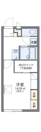 レオパレスＷＥＳＴ米田 103｜兵庫県高砂市米田町塩市(賃貸アパート1K・1階・23.18㎡)の写真 その2