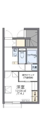 レオパレスアリビオ 103｜兵庫県たつの市龍野町末政(賃貸アパート1K・1階・23.27㎡)の写真 その2