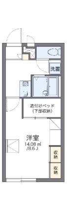 レオパレスＹ・Ｋ・Ｔ高砂 110｜兵庫県高砂市高砂町藍屋町(賃貸アパート1K・1階・23.18㎡)の写真 その2