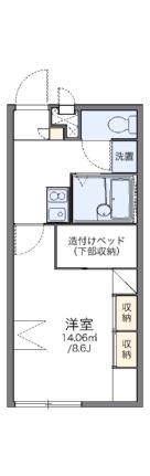 レオパレスサニーハイツ 207｜兵庫県姫路市書写(賃貸アパート1K・2階・23.18㎡)の写真 その2