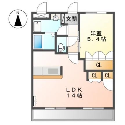 ヴィクトリーステージカンダ 101｜兵庫県姫路市白浜町神田２丁目(賃貸アパート1LDK・1階・45.36㎡)の写真 その2