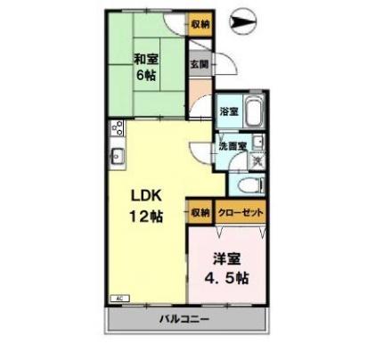 ホワイトタウン 202｜兵庫県姫路市飾磨区構３丁目(賃貸アパート2LDK・2階・51.17㎡)の写真 その2