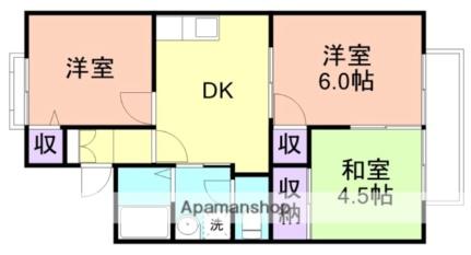 エル有本 202｜和歌山県和歌山市有本(賃貸アパート3DK・2階・46.50㎡)の写真 その2