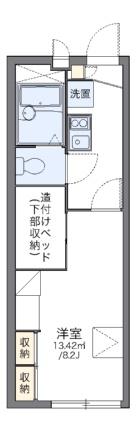 レオパレス大堀II 101｜和歌山県和歌山市楠見中(賃貸アパート1K・1階・22.35㎡)の写真 その2