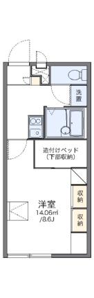 レオパレスフローラル 210｜和歌山県和歌山市向(賃貸アパート1K・2階・23.18㎡)の写真 その2