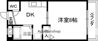 ハナノマンション 306｜和歌山県和歌山市狐島(賃貸マンション1K・3階・25.38㎡)の写真 その2