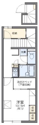 レオパレスＫＫＳ　木ノ本 208｜和歌山県和歌山市木ノ本(賃貸アパート1K・2階・28.02㎡)の写真 その2