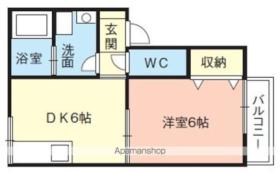 和歌山県和歌山市築港４丁目（賃貸アパート1DK・2階・29.42㎡） その2