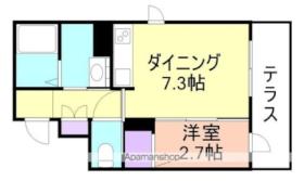 和歌山県和歌山市鷺ノ森明神丁（賃貸マンション1DK・1階・28.92㎡） その2