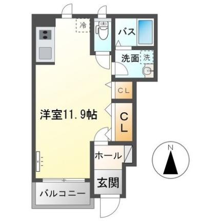 ペイジブルフルール 108｜鳥取県鳥取市古海(賃貸アパート1R・1階・32.73㎡)の写真 その2
