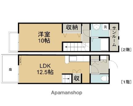 ディアベルジュ 102｜鳥取県鳥取市湖山町南１丁目(賃貸アパート1LDK・1階・59.00㎡)の写真 その2