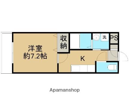 ユービー・ヒルズ 302｜鳥取県鳥取市国府町分上１丁目(賃貸マンション1K・3階・29.58㎡)の写真 その2