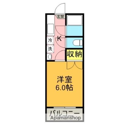 ヒルサイドコート 103 ｜ 島根県松江市黒田町（賃貸アパート1K・1階・21.00㎡） その2