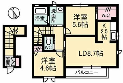 エクラシエ・志庵_間取り_0