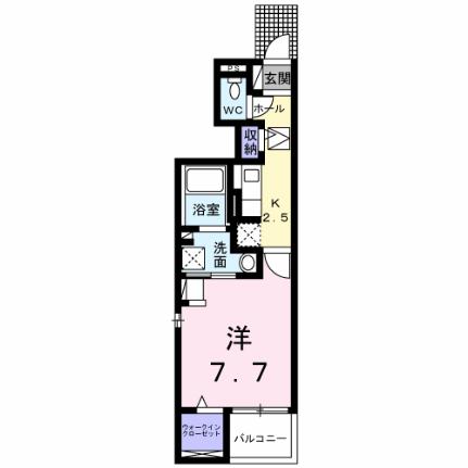 リアン　フォール 103 ｜ 島根県松江市雑賀町（賃貸アパート1K・1階・29.12㎡） その2