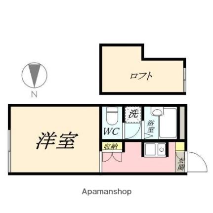 ピアホーム下中野 106｜岡山県岡山市北区下中野(賃貸アパート1K・1階・19.87㎡)の写真 その2