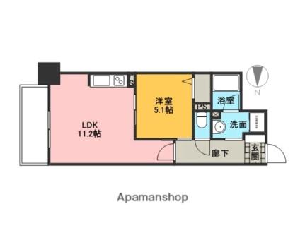 アルファレガロ西古松 807｜岡山県岡山市北区西古松(賃貸マンション1LDK・8階・39.57㎡)の写真 その2