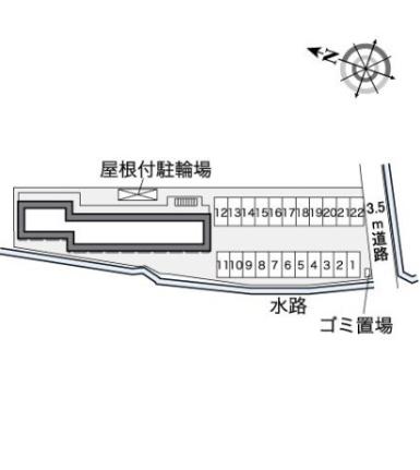 レオパレス瀬戸西 106｜岡山県岡山市東区瀬戸町下(賃貸アパート1K・1階・20.28㎡)の写真 その25